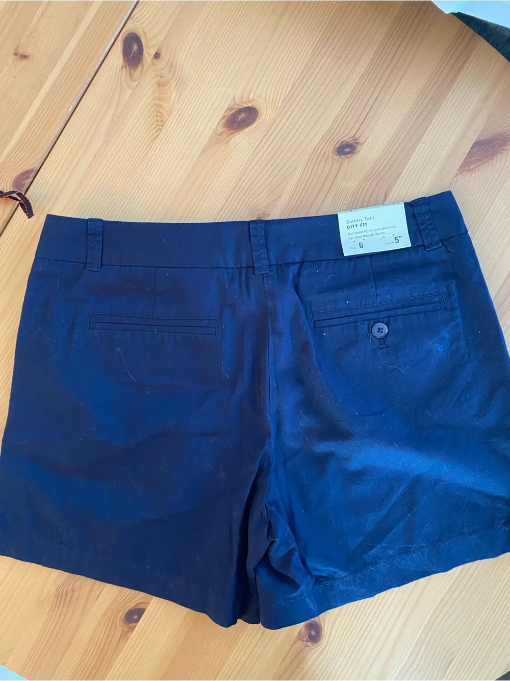 J. Crew Factory Classic 5” Chino Short Cotton Blue 6